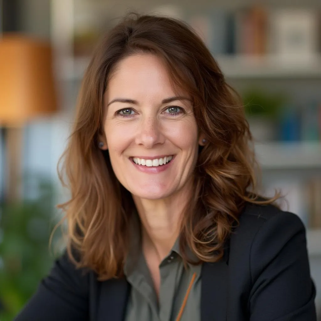 Portrait de Dr. Amélie Dubois, Coach Principal